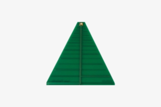 LP0965 Antenna RF 850 MHz hingga 6,5 GHz 5-6dBi Gain LP0965 Log Periodik PCB Antenna Arah