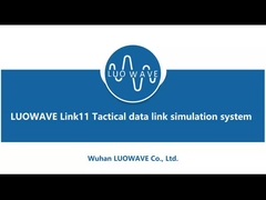 Link11 Sistem simulasi link data taktis menggunakan LUOWAVE SDR-LW 2975 (USRP-LW E310 SDR)